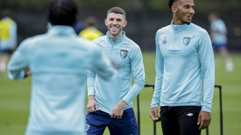 樱桃军团枕戈待旦：英冠第6轮前夕，伯恩茅斯训练场直击