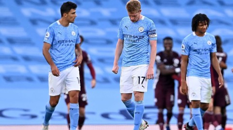 英超惊爆大冷门：曼城主场连吞五弹，瓦尔迪演绎完美帽子戏法