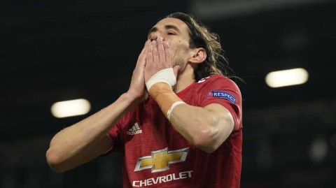 卡瓦尼续约曼联至二零二二年 锋线支柱终留梦剧场