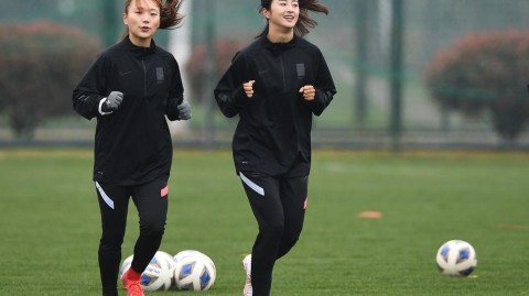 苏州奥体静待决战，太极娘子军最后一练