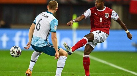 欧国联经典战役：奥地利绝平挪威，昂首升入A级