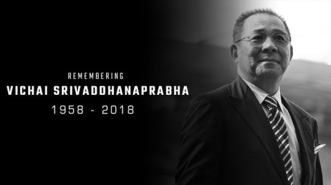 莱斯特城深情缅怀维猜逝世一周年 瓦尔迪泪洒纪念花园