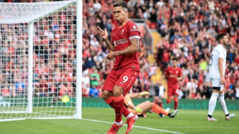 热身赛安菲尔德收官战：利物浦3-1奥萨苏纳，菲尔米诺梅开二度