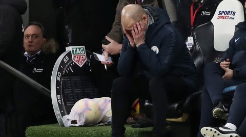 英超爆大冷！纽卡斯尔补时点杀2比1逆转曼城，阿圭罗24秒闪击成徒劳