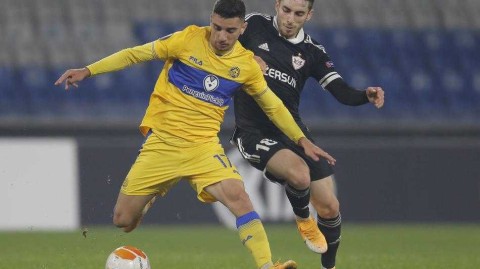 寒夜中的高加索对决：卡拉巴赫1比1战平特拉维夫马卡比