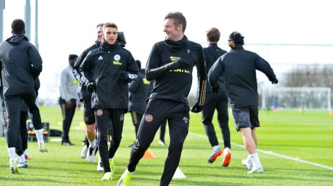 蓝狐静待布拉格之师 莱斯特城欧联杯赛前备战训练纪实