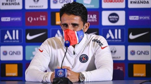 巴黎圣日耳曼赛前新闻发布会 姆巴佩状态成焦点