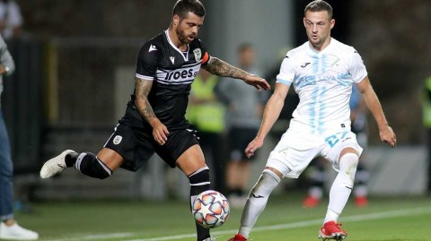 欧协联附加赛：塞萨洛尼基客场完胜里耶卡，挺进正赛