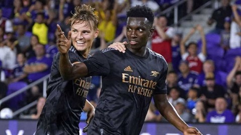 奥兰多城对阵阿森纳友谊赛精彩瞬间全回顾