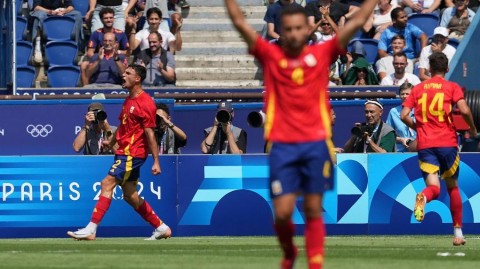 神话在王子公园破灭：西班牙加时5-3征服法国，时隔32年重夺奥运男足金牌