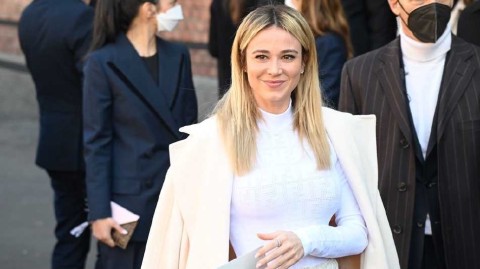 白衣仙子降临时装之都 意甲主播迪莱塔闪耀米兰