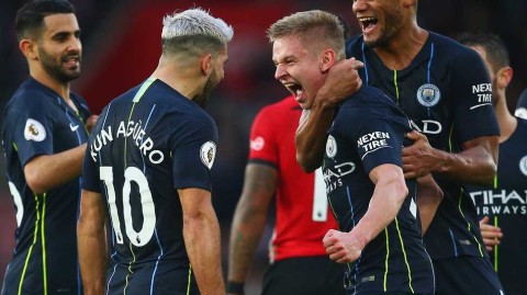 席尔瓦发胶定妆秀，阿圭罗冲天槌定乾坤：曼城客场险胜南安普顿