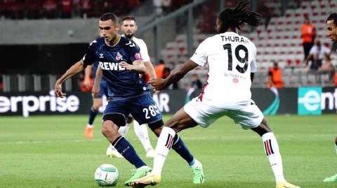 欧协联赛场烽烟骤起 尼斯科隆激战平局收场