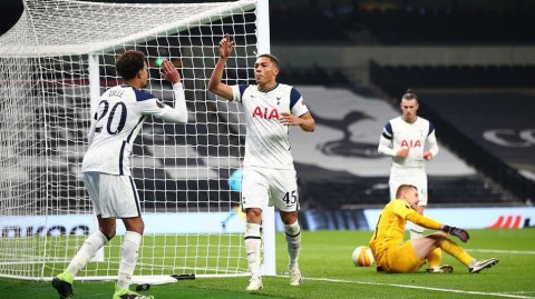 欧联杯赛场显神威，热刺二队出征收获四球大胜