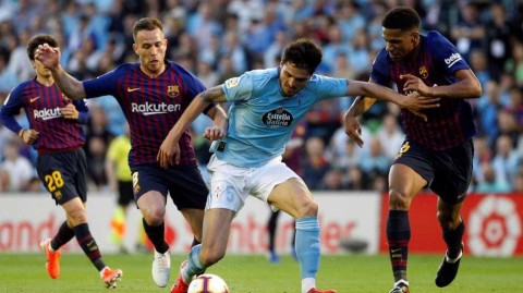 塞尔塔主场击溃巴萨二队，阿斯帕斯点射引爆巴莱多斯激情