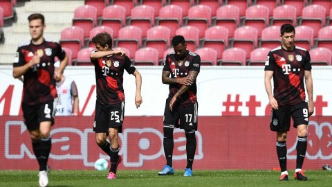 德甲·冷门之夜：美因茨顽强阻击，拜仁慕尼黑夺冠庆典被迫延后