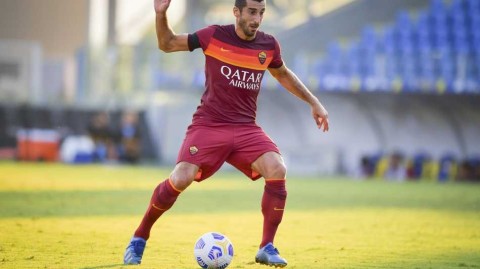 姆希塔良第十次荣膺亚美尼亚足球先生，罗马核心当之无愧