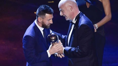 梅西力压群雄加冕世界足球先生 二零一九年足坛盛典全回顾