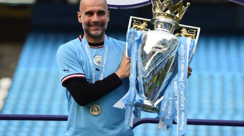 瓜迪奥拉历史性第四次荣膺英超赛季最佳主教练