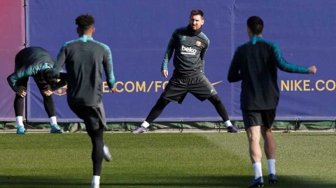 欧冠决战前夕：巴萨众将集结，诺坎普静候国际米兰