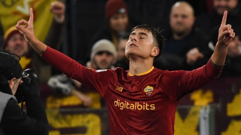 罗马鏖战热那亚 迪巴拉一剑封喉挺进意杯八强