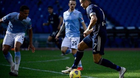 奥林匹克球场的叹息：C罗光芒与蓝鹰绝平之夜