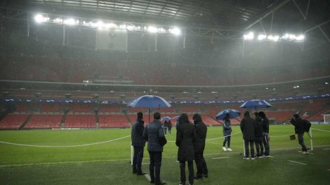 欧冠烽烟起 国米伦敦雨中备战热刺