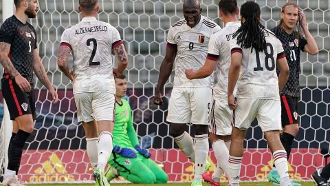 热身赛：魔兽发威击退格子军，比利时欧洲杯前亮出獠牙