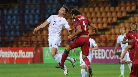 埃里温的胜利之夜：亚美尼亚力克爱沙尼亚，卡帕罗斯喜迎首胜