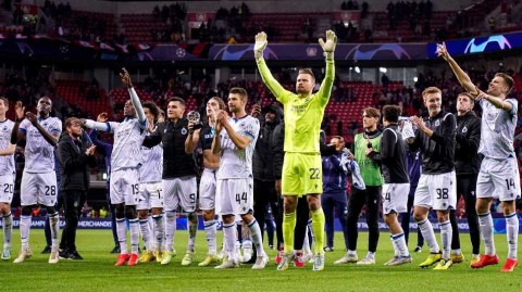 欧冠夜记：药厂坚守主场，布鲁日零封晋级