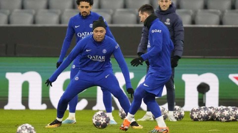 欧冠之夜前的最后备战：巴黎众星慕尼黑蓄势待发