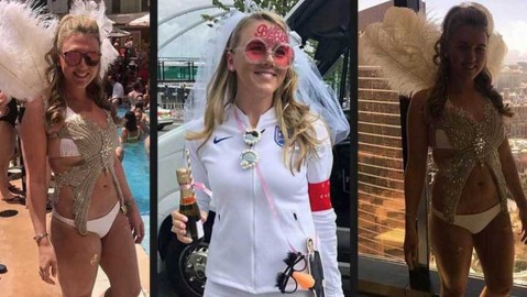 热刺锋霸未婚妻婚前派对造型惊艳 携'七位凯恩'共度疯狂单身夜