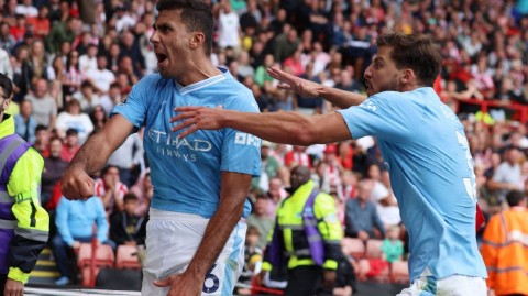 英超烽火再燃 哈兰德一剑封喉助曼城客场告捷