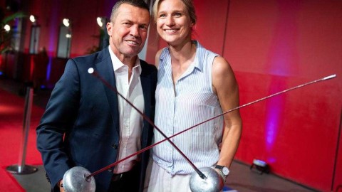 科隆盛典遇见东方美韵 马特乌斯与剑后海德曼同框谱写体坛佳话