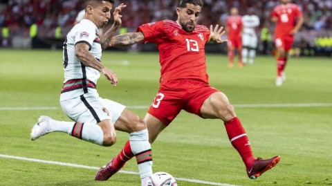 日内瓦夜空下的精准闪击 瑞士军刀力破葡萄牙不败金身