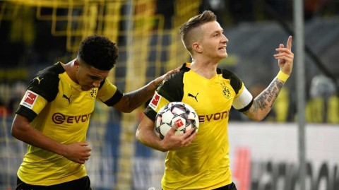 德甲：罗伊斯点射帕科替补建功 多特蒙德主场力克弗赖堡