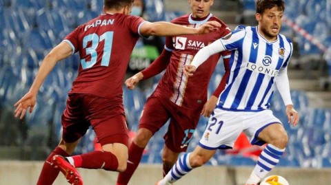 巴斯克雄狮的韧性与克罗地亚铁骑的骄傲：皇家社会憾平里耶卡，一场充满戏剧性的欧联之夜