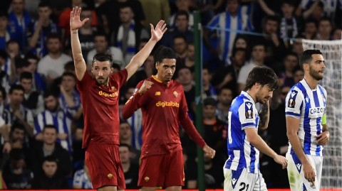 罗马坚盾守平局 客场零封晋级欧联八强