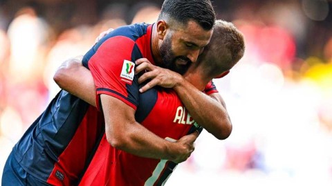 意大利杯热那亚险胜贝内文托，三比二开启赛季征程