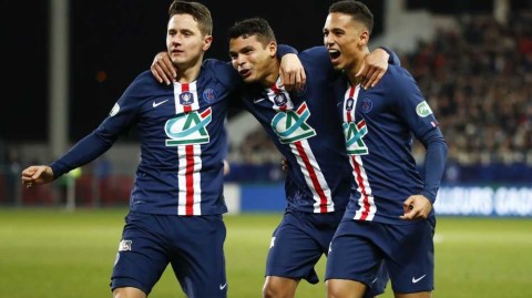 姆巴佩独造三球，巴黎圣日耳曼六比一横扫第戎强势挺进法国杯四强