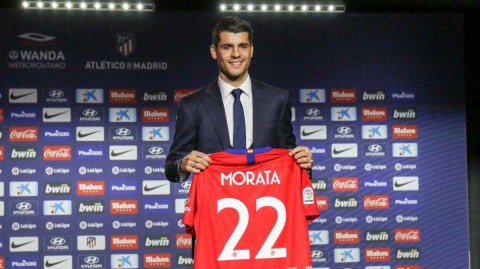 游子归乡，初心不负：莫拉塔亮相马德里竞技