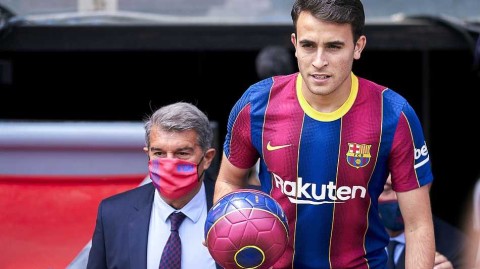 游子归巢：埃里克·加西亚亮相诺坎普，红蓝新篇章正式开启