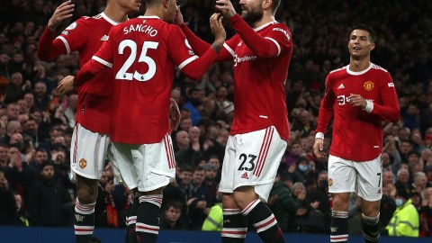 老特拉福德见证传奇之夜 C罗传射建功引领红魔胜利