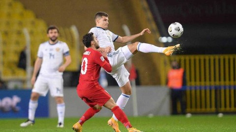 欧国联激战：土耳其主场逆转俄罗斯，切里舍夫破门难救主