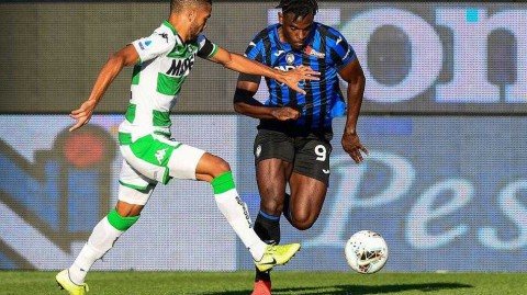 真蓝黑风暴席卷贝尔加莫 亚特兰大四球大胜萨索洛