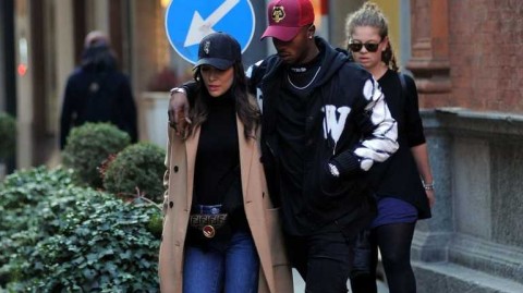 国米锋线星光：凯塔-巴尔德与女友的米兰城甜蜜剪影