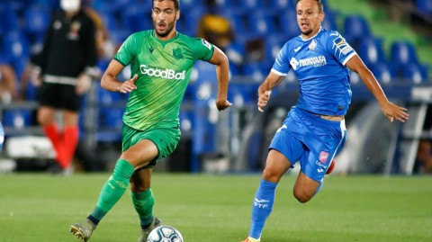 西甲争四关键战：赫塔菲力克皇家社会，马塔主宰阿方索球场