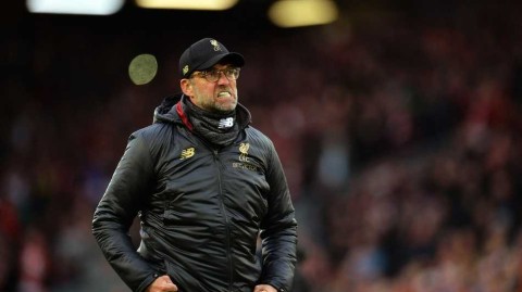 利物浦安菲尔德登顶之夜 克洛普激情庆祝险胜热刺