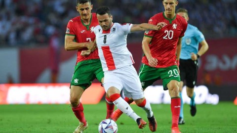 欧国联激战格鲁吉亚与保加利亚互交白卷