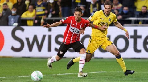 欧协联激战特拉维夫 马卡比绝平难阻埃因霍温晋级